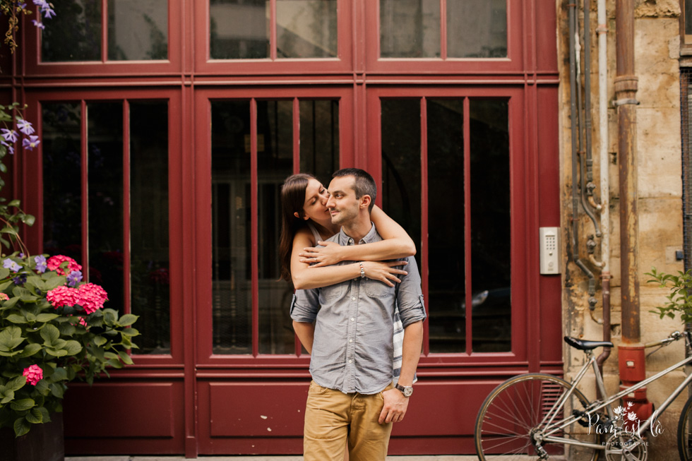 séance photo couple à Paris 