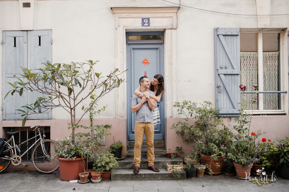 séance photo couple à Paris 