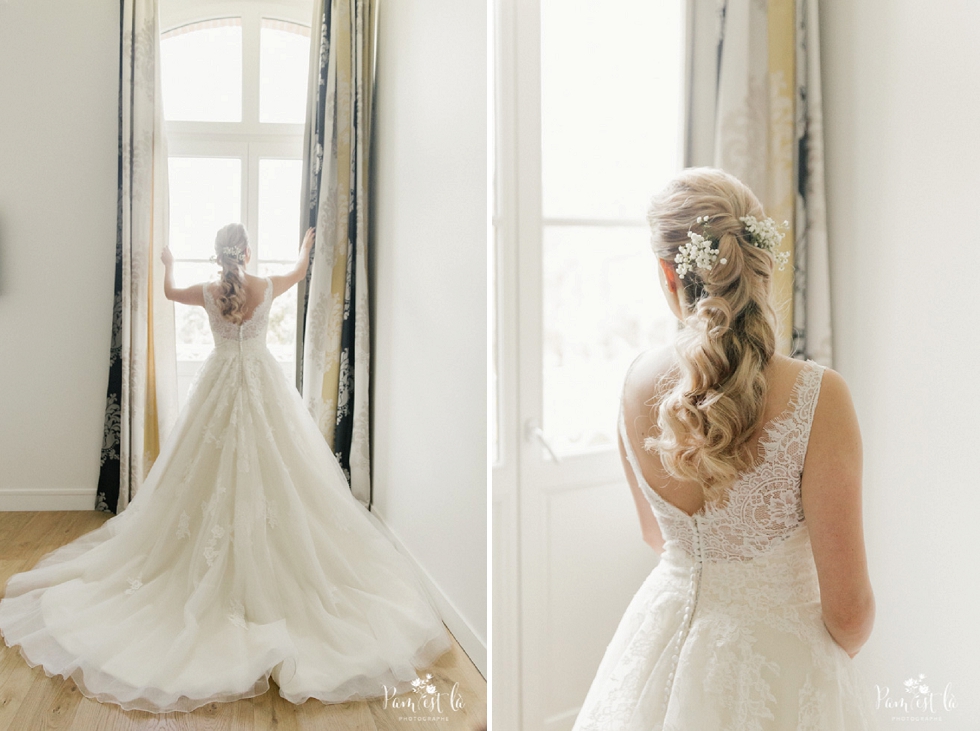 Photo de la mariée au domaine de Montjoie - Pam est là photographe de mariage Haute Garonne