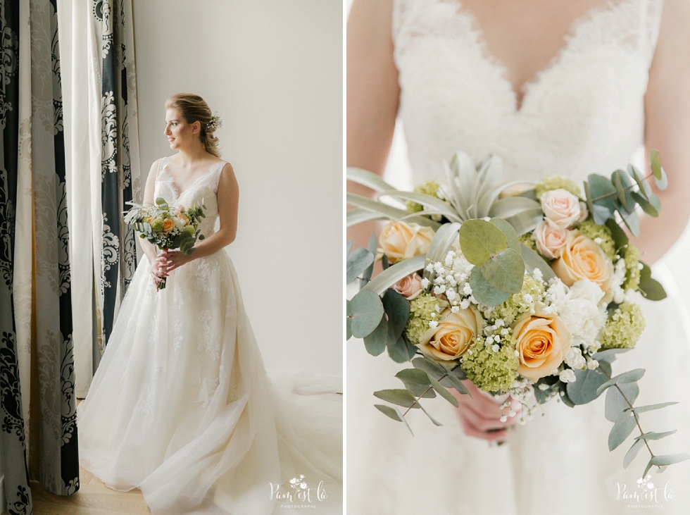 Photo de la mariée au domaine de Montjoie - Pam est là photographe de mariage Haute Garonne