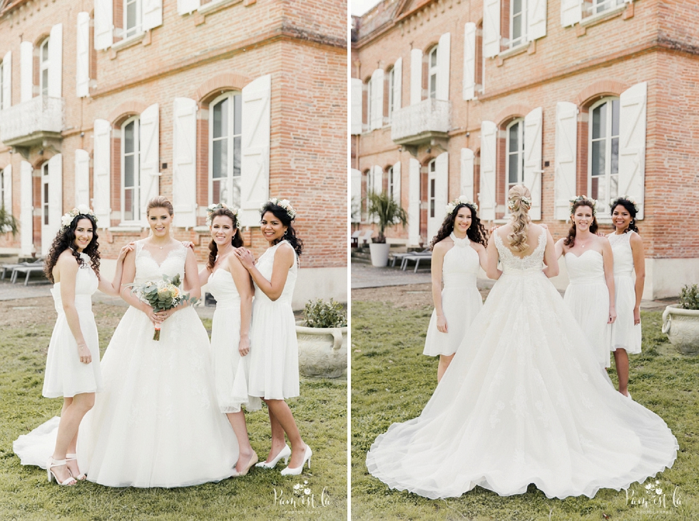 Préparatifs de la mariée au domaine de Montjoie - Pam est là photographe haute Garonne