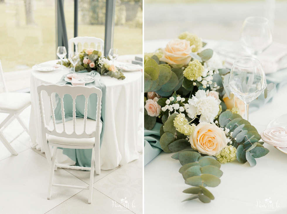 Décoration table de mariage - Domaine de Montjoie - Pam est là photographe Haute Garonne