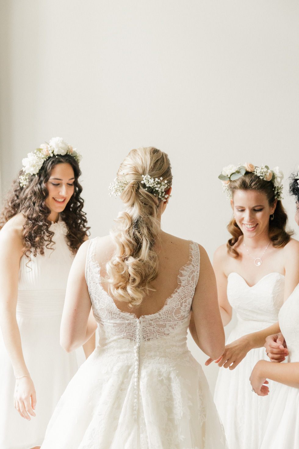 Photo de la mariée au domaine de Montjoie - Pam est là photographe de mariage Haute Garonne