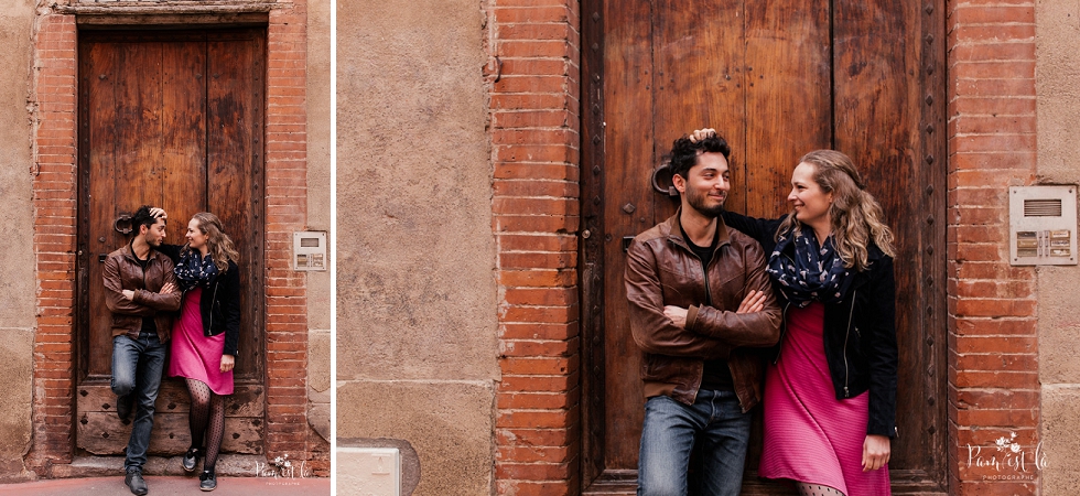 Pam est la photographe mariage : séance photo dans les rues de Toulouse