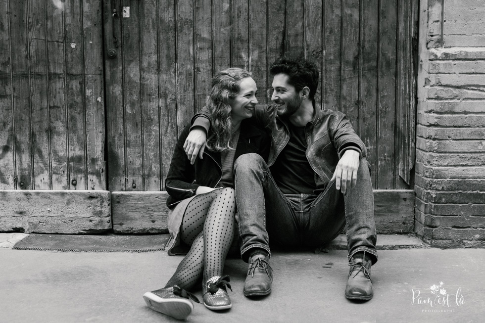 Pam est la photographe mariage : séance photo dans les rues de Toulouse