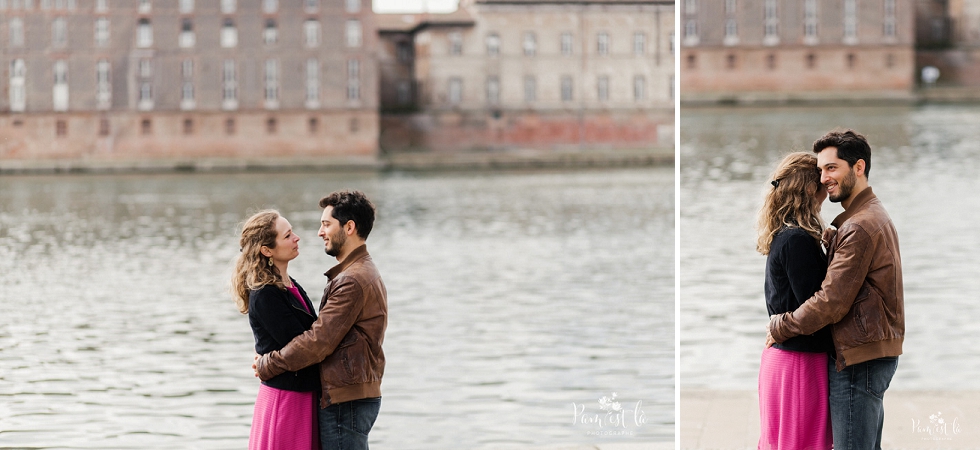 Pam est la photographe mariage : séance photo dans les rues de Toulouse