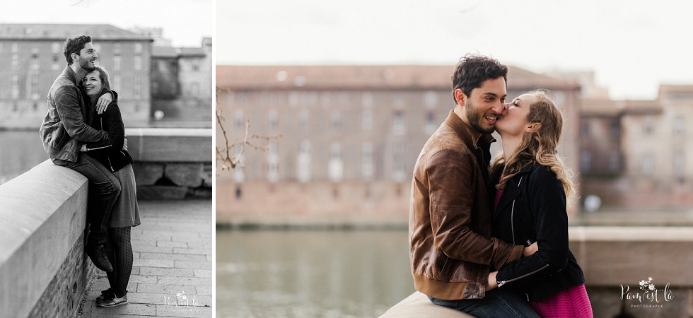 Pam est la photographe mariage : séance photo dans les rues de Toulouse