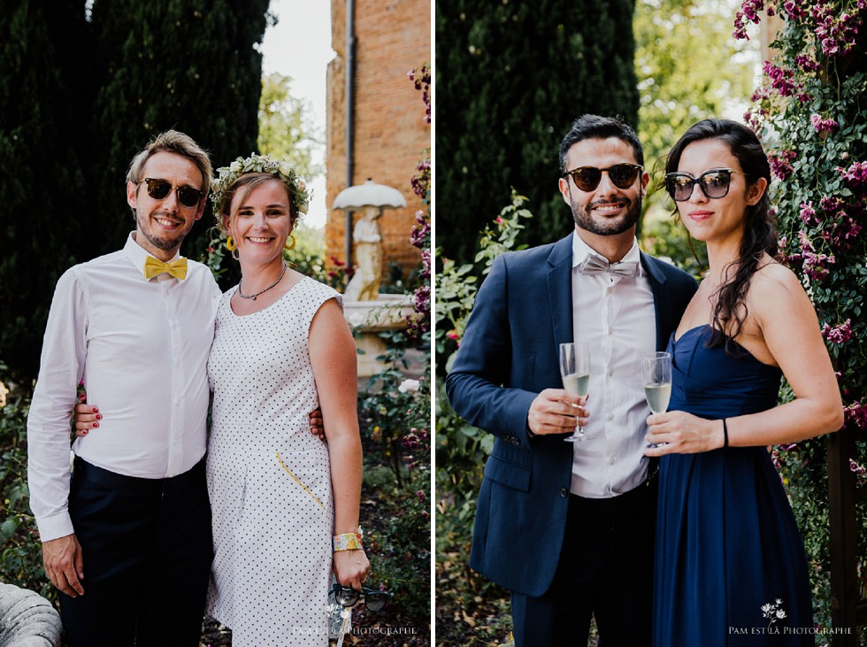 photos de mariage au château de Launac Haute-Garonne