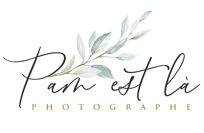 Pam est là - photographe portrait, grossesse, bébés et famille à Toulouse logo