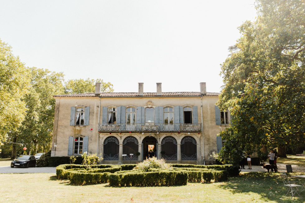 Vue du Château de la Rode a Lampaut en Haute-Garonne