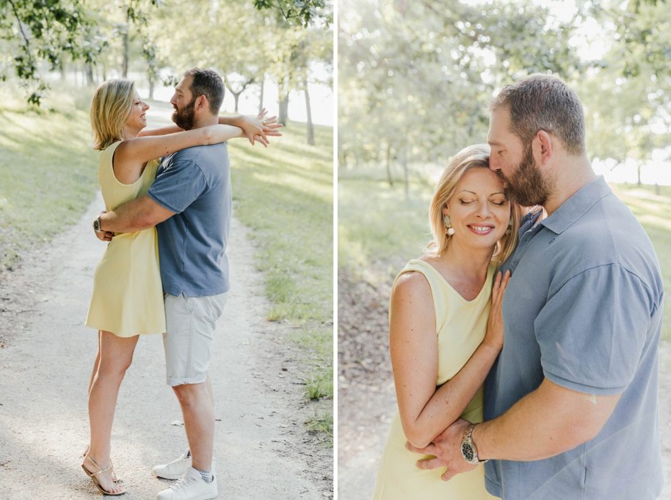 Photos de couple  autour du lac de Flourens