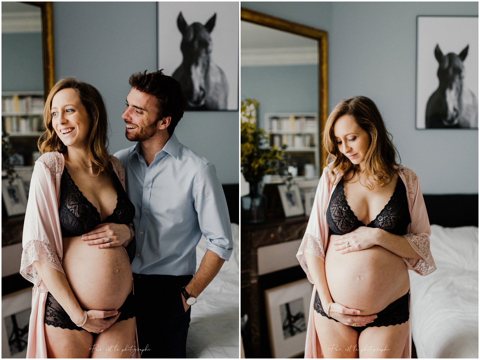 Séance photo grossesse à domicile