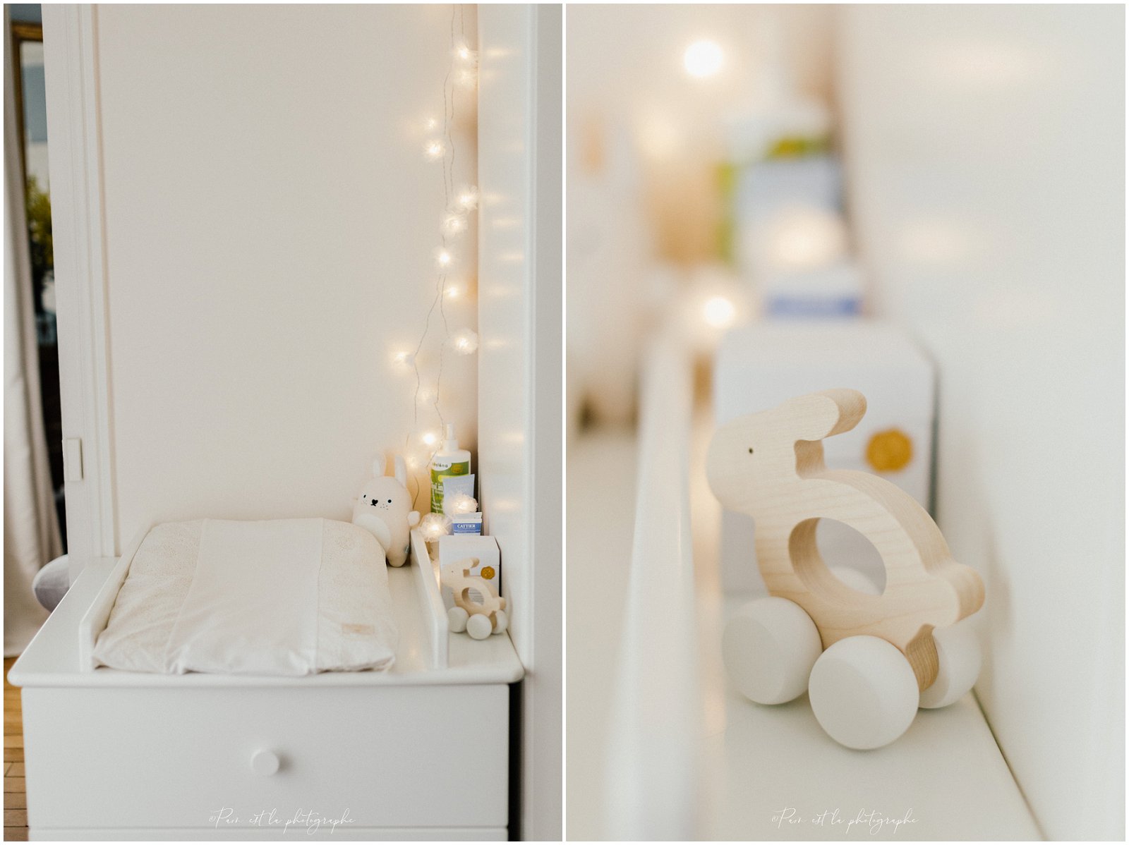 Détails de la chambre de bébé