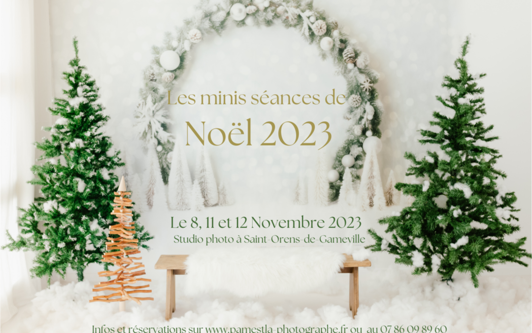 Les mini séances photo de Noël 2023